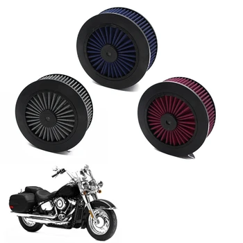 0206-0091 Впускной фильтр воздухоочистителя мотоцикла для дизайна аксессуаров для мотоциклов Вентури серый