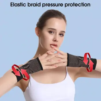 1 шт. Поддержка запястья Унисекс Защитная нейлоновая удобная перчатка для фитнеса для взрослых на открытом воздухе