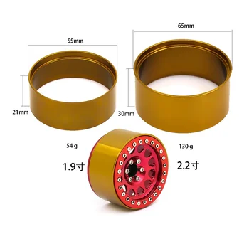 1 шт. Противовес ступичного кольца, универсальный для 1,9-дюймовых 2,2-дюймовых колес, аксессуары для ступицы колеса для моделирования подъема