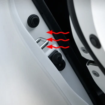 10x Автомобильная дверь багажника Амортизатор Прокладка Наклейки Накладка для Citroen C3 C4 C5 Berlingo Picasso Xsara для Honda Civic CR-V XR-V Изображение 3