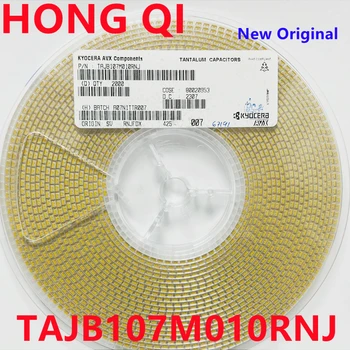 2000 шт. Новый оригинальный танталовый конденсатор TAJB107M010RNJ SMD 100 мкФ 10 В B3528 20%