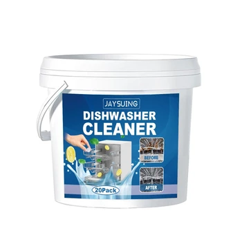 20Pack Чистящее средство для посудомоечной машины Удаление масляных пятен Инструменты для уборки кухни Глубокая очистка