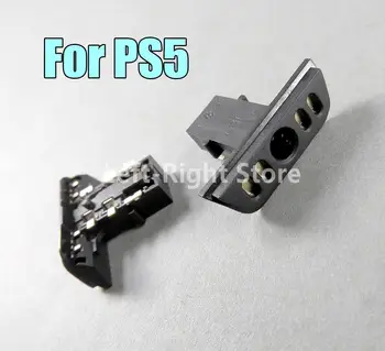 2pcs Запасные части для Playstation5 PS5 Замена контроллера Наушники Гарнитура Разъем для наушников Разъем разъема