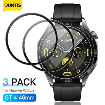 3 шт. Упаковка для Huawei Watch GT 4 46 мм Защитная пленка для экрана Защита от царапин для Huawei GT4 46 мм Защитная пленка