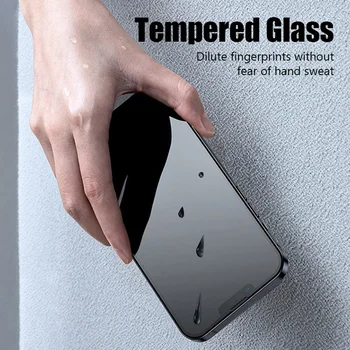 4 шт. Защитная пленка из закаленного стекла для iPhone 13 12 11 Pro Max Mini для iPhone 14 Pro Max 7 8 Plus SE 2022 X XR XS Max Glass Изображение 1