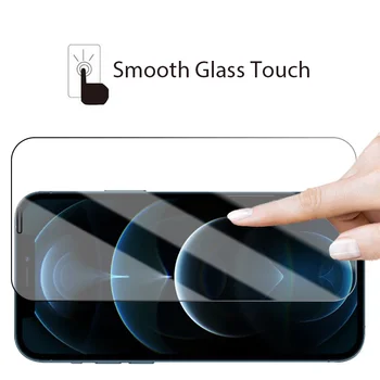 4 шт. Защитная пленка из закаленного стекла для iPhone 13 12 11 Pro Max Mini для iPhone 14 Pro Max 7 8 Plus SE 2022 X XR XS Max Glass Изображение 5