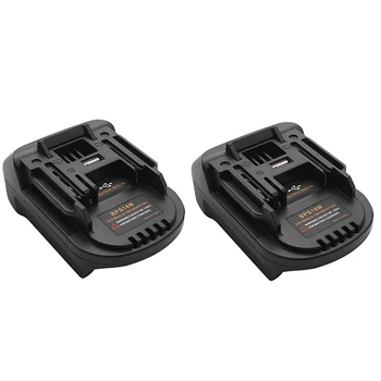 HOT-2X Bps18m Адаптер батареи для Black & Decker 20V Литиевый кабель Porter 20 В Литиевая батарея для батареи Makita Bl1830 18 В Изображение 0
