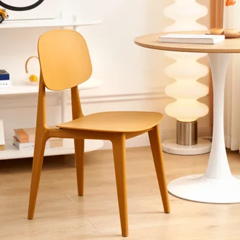 Living Европейские обеденные стулья Красивые роскошные кухонные пластиковые обеденные стулья Современная скандинавская мебель для дома Cadeiras de Jantar