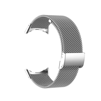 M2EC Водонепроницаемый браслет, совместимый с пиксельными смарт-часами Браслет-Спортивный ремешок из нержавеющей стали с защитой от царапин