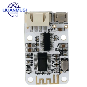 Mini Bluetooth совместимая плата цифрового аудио Приемный цифровой усилитель с питанием от USB