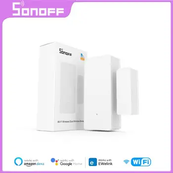 SONOFF 1/3/5/10 шт. DW2 Smart WiFi Датчик дверного окна EWeLink App Оповещения Домашняя безопасность Работа с Alexa Google Home