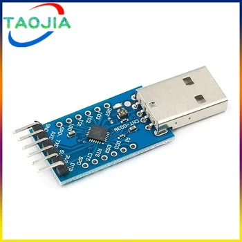 USB 2.0 to TTL 6-контактный модуль UART Последовательный преобразователь CP2104 STC PRGMR Заменить CP2102 на кабели Dupont Изображение 5