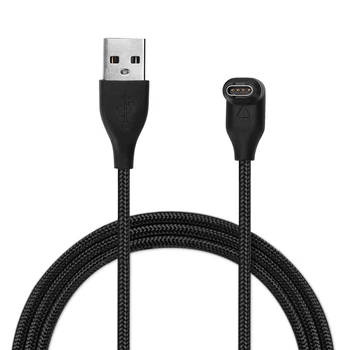 USB Male Charger Line Аксессуары для смарт-часов 1 м Адаптер зарядного устройства для передачи данных Зарядная линия для Garmin Fenix 7/7S/7X/6/6S