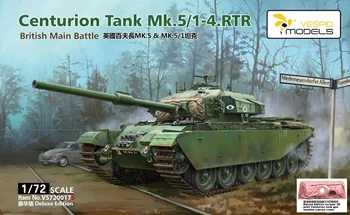 VESPID VS720017 1/72 Centurion Tank Mk.5/1-4.RTR British MBT Deluxe Edition 3D-печать Чехол Centurion Gunmantlet