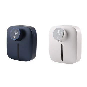Автоматический дозатор мыла для рук Настенный датчик Машина для мытья рук Пена для мытья рук USB Перезаряжаемый электрический дозатор Простота в использовании