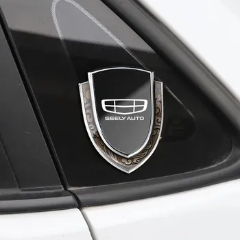 Автомобильная наклейка Эмблемы Боковой щит Автомобильный стайлинг Логотип Значок Авто Кузов Наклейка Для Geely Coolray 2019-2020 Atlas Boyue NL3 Emgrand X7 Изображение 4