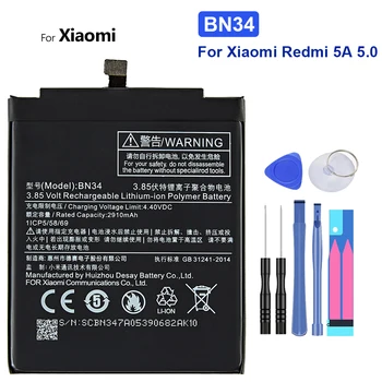 Аккумулятор для Xiaomi Redmi 3 3S 3X 4 4A 4X 5 5A 5 Plus Pro Prime Батарея BM47 BM4A BN30 BN34 BN35 BN40 BN42 BN44 BN 30 34 35 40 44 Изображение 5