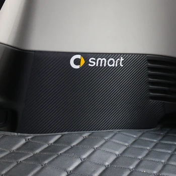 Для 2015 года новый Smart Fortwo 453 устойчивые к царапинам карбоновые защитные наклейки для украшения автомобиля наклейки для защиты багажника автозапчасти