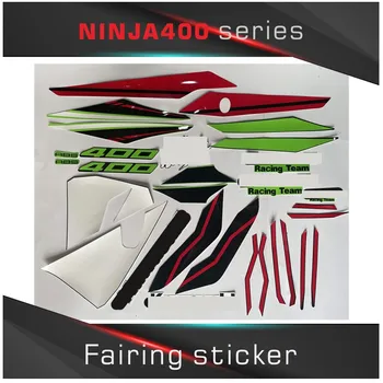 Для NINJA400 ninja 400 2018-2022 2018 2019 2020 2021 2022 Аксессуары для мотоциклов Наклейка на обтекатель Весь набор наклеек на автомобиль Изображение 0