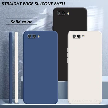 Жидкий силиконовый чехол для телефона Straight Edge для Honor 10 Размер 5.84