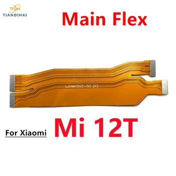 ЖК-дисплей Разъем материнской платы Гибкий кабель для Xiaomi Mi 12 12T 12X 12S 13 Pro Ultra Vice Flex Материнская плата Flex Лента Запасные части Изображение 3