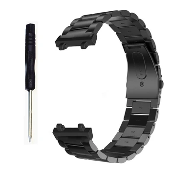 Запасной ремешок для Huami Amazfit T-Rex 2 Смарт-часы Ремешок Браслет Металлический браслет из нержавеющей стали Умные аксессуары Изображение 1