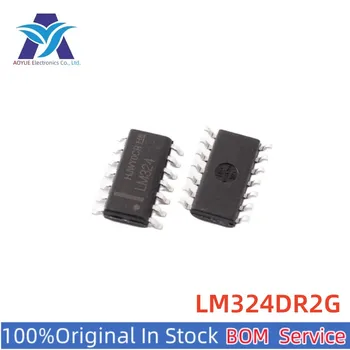 Новые оригинальные электронные компоненты LM324DR2G LM324 LM324DG SOP14 Операционный усилитель серии One Stop BOM Предложение по обслуживанию