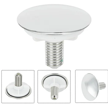  Обновите свою кухонную мойку с помощью хромированной заглушки для заглушки отверстия для крана, диаметр 49 мм, простой в использовании дизайн Изображение 4