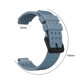 портативный высококачественный 20-миллиметровый ремешок для смарт-часов замена силиконового ремешка для часов Безопасен для кожи