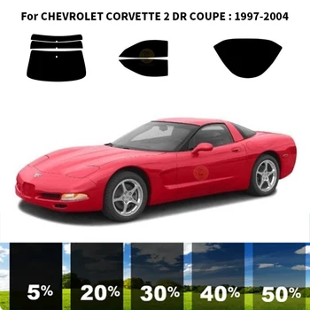  предварительно нарезанная нанокерамика автомобиль УФ тонировка окон комплект автомобильная оконная пленка для CHEVROLET CORVETTE 2 DR COUPE 1997-2004