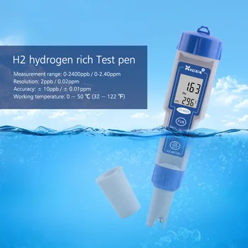 Ручка для тестирования качества высококачественной воды H2 Генераторы водорода Цифровой измеритель с высоким содержанием водорода Изображение 2