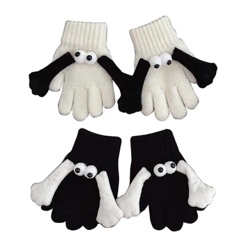 Удобные зимние перчатки Мягкие теплые варежки Дышащая грелка для рук Подарок унисекс P31B